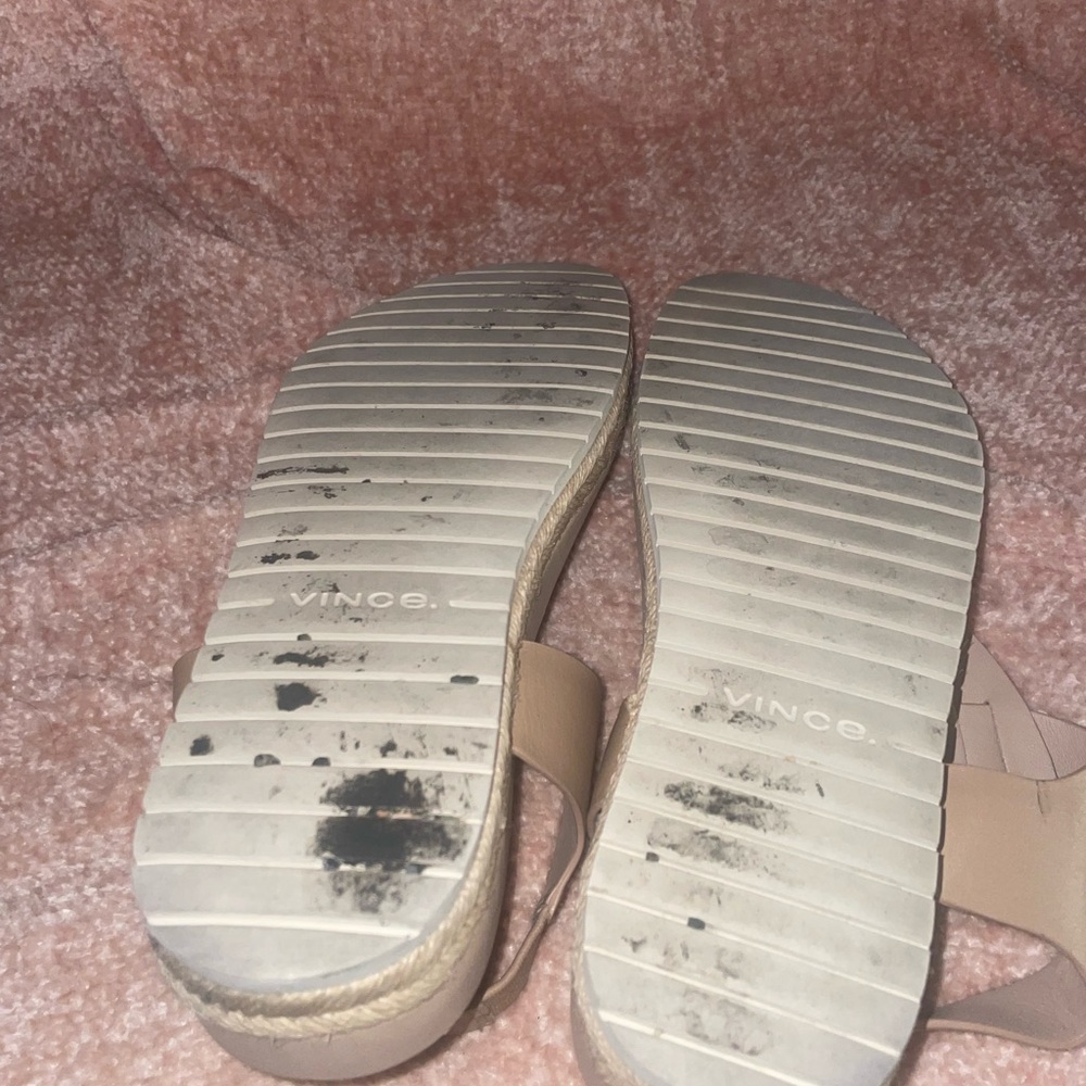 Vince Thong Nude Sandals - Picture 3 of 4